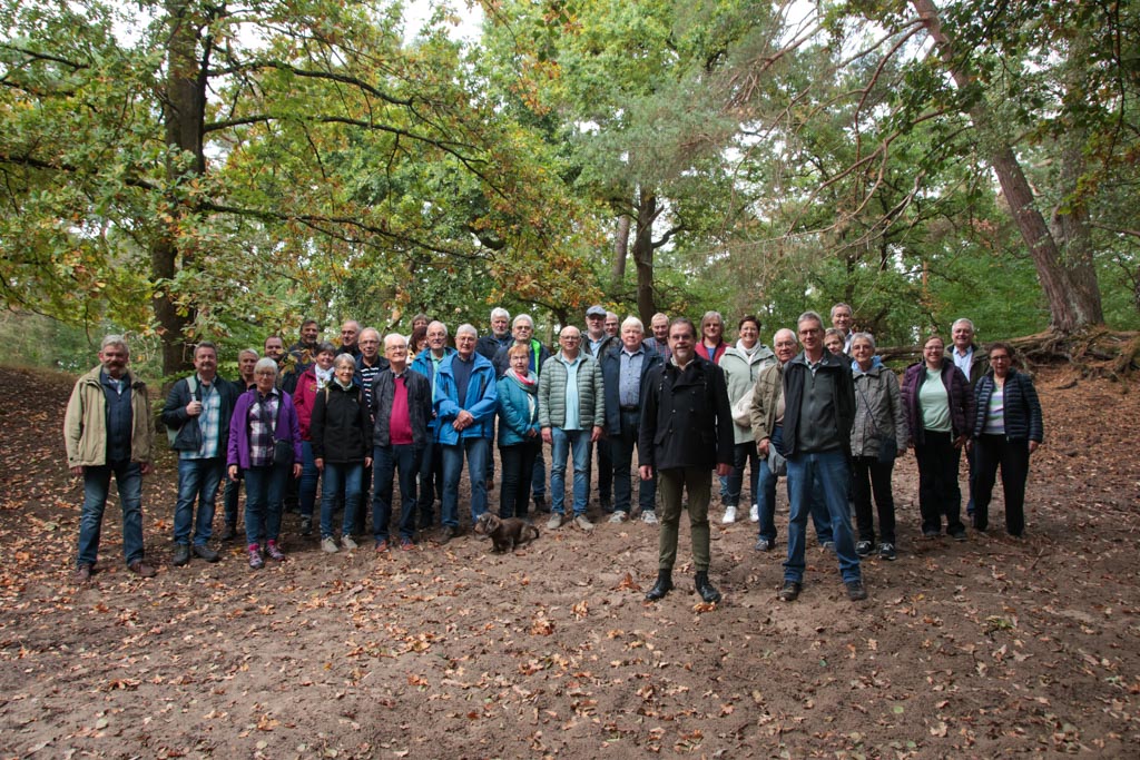 Gruppenfoto beim Sandberg