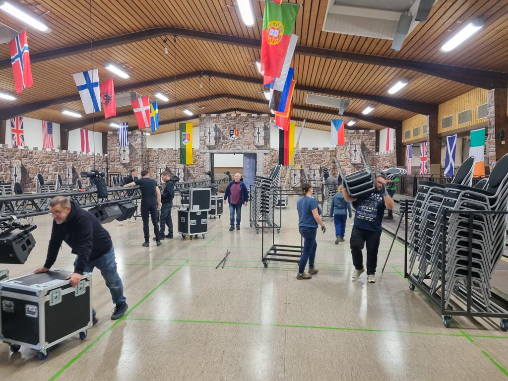 Impressionen vom Abbau